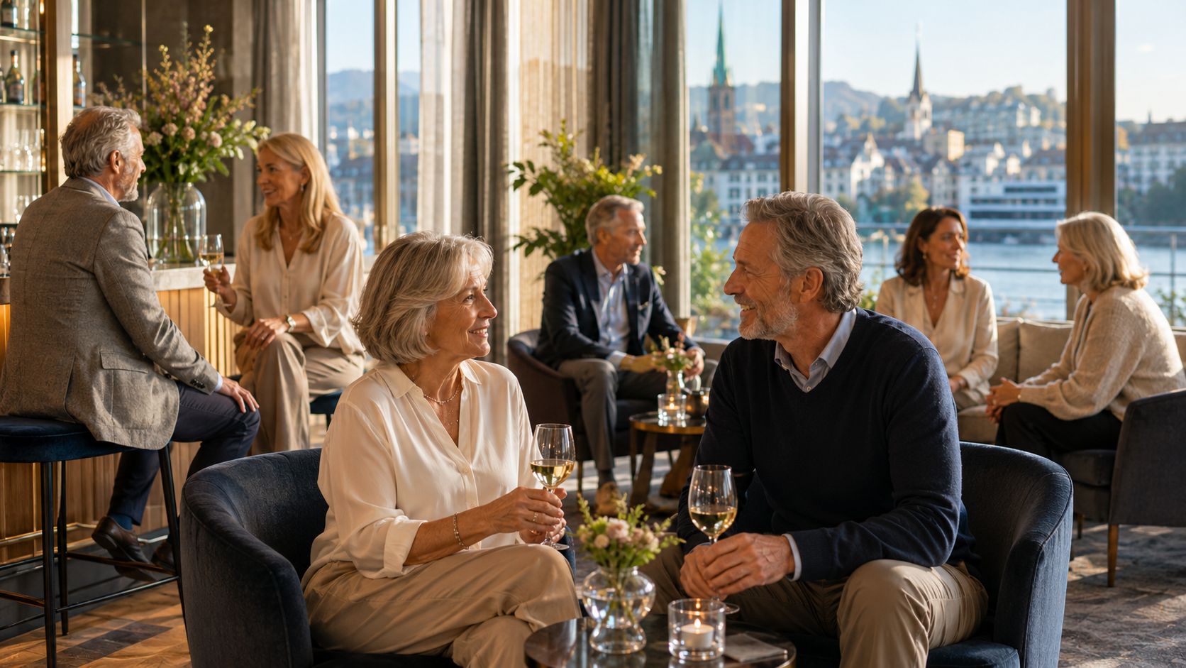 Persönliches Dating Event für aktive Singles ab 55 Jahren